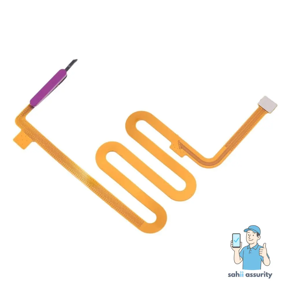 Fingerprint Sensor with Flex Cable for Infinix Note 10 Pro Purple